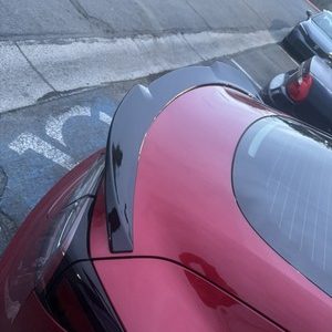 Fits 17-25 Tesla Model 3 Performance Rear Trunk Spoiler Wing Gloss Black - ABS - Image 27