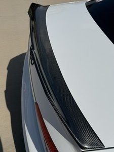 Carbon Fiber Trunk Wing Spoiler For AUDI A4 S4 B9 B9.5 sedan 2017-2024 - Image 22