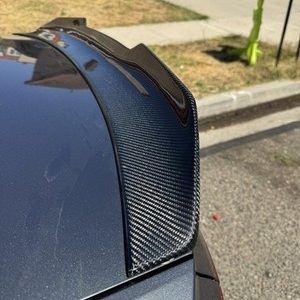 Carbon Fiber Trunk Wing Spoiler For AUDI A4 S4 B9 B9.5 sedan 2017-2024 - Image 24