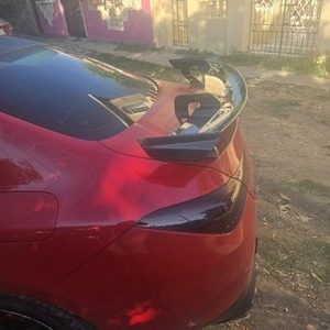 For Audi A4 S-line S4 2017-19 Glossy Black Rear Bumper Diffuser Lip Quad Exhaust - Image 22