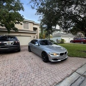 Fits 12-15 BMW F30 3-Series Sedan H Style Front Bumper Lip Unpainted Black PU - Image 23