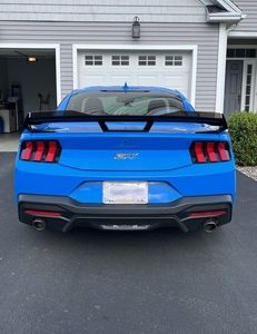 Fits 24-26 Ford Mustang Dark Horse Gloss Black Trunk Spoiler W/ Gurney Flap ABS - Image 8