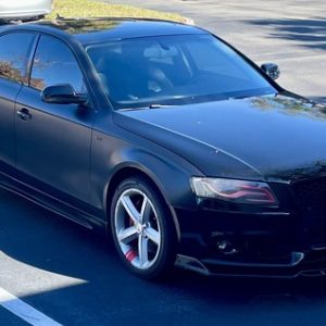 Fits 09-12 Audi A4 Side Skirts Extension Rocker Panels RG Style PU - Image 22