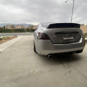 Fits 09-15 Nissan Maxima A35 IKON Style Carbon Fiber CF Rear Trunk Spoiler Wing - Image 8