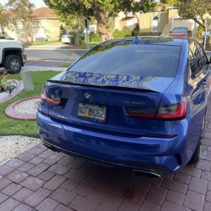 Fits 19-26 BMW G20 3-Series G80 M3 Style Trunk Spoiler Tail Lip Painted #475 ABS - Image 23