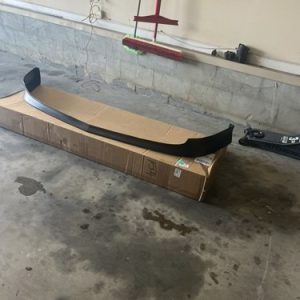 Fits 02-04 Acura RSX DC5 TR Style Front Bumper Lip Spoiler Unpainted Black PU - Image 8