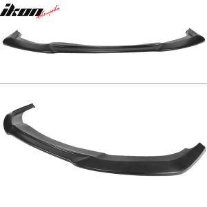 Fits 17-21 Honda Civic Si 4DR Hatchback GT Style Front Bumper Lip Black 1PC PU - Image 3