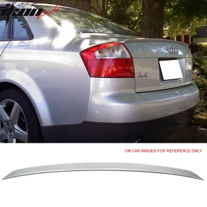 Fits 02-05 Audi A4 B6 Sedan ABT Style Trunk Spoiler Painted #LY7G Quartz Gray - Image 5