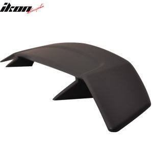 Fits 90-97 Mazda Miata Rear Trunk Spoiler Wing Deck Lid Tail Trim Matte Black - Image 4