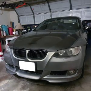 Fits 07-10 BMW E92 E93 3-Series M-Tech Style Front Bumper Lip Spoiler Guard PU - Image 4