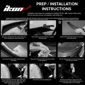 Fits 90-97 Mazda Miata Rear Trunk Spoiler Wing Deck Lid Tail Trim Matte Black - Image 5