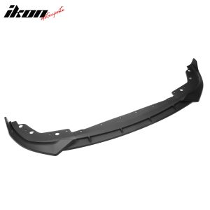 Fits 23-26 BMW G20 3 Series M Sport M340i IKON Front Bumper Lip Matte Black - PP - Image 3
