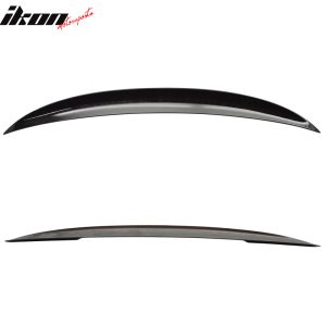 Fits 07-13 BMW E92 3 Series Performance Style Trunk Spoiler Painted #475 Black - Image 3