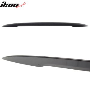 Fits 07-13 BMW E92 3 Series Performance Style Trunk Spoiler Painted #475 Black - Image 4