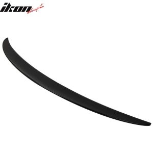 Fits 07-13 BMW E93 3 Series Performance Style Trunk Spoiler Painted #475 Black - Image 3