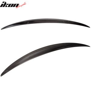 Fits 08-13 BMW E93 3-Series 2Dr Performance Style Trunk Spoiler Carbon Fiber CF - Image 3