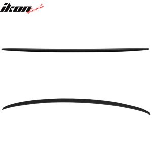 Matte Black! Fits 11-18 VW Jetta OE Factory Style Flush Mount Rear Trunk Spoiler - Image 4