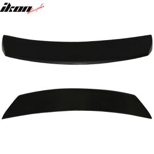 Fits 90-97 Mazda Miata IKON Style High Kick Duckbill Trunk Spoiler Matte Black - Image 3