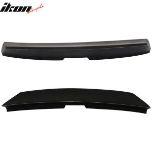 Fits 90-97 Mazda Miata IKON Style High Kick Duckbill Trunk Spoiler Matte Black - Image 4