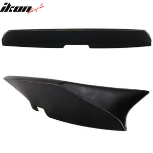 Fits 90-97 Mazda Miata IKON Style High Kick Duckbill Trunk Spoiler Matte Black - Image 5