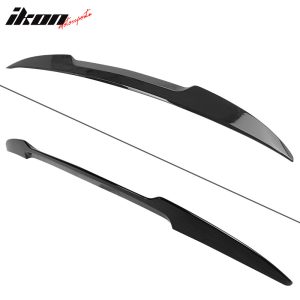 Fits 11-18 Volkswagen Jetta MK6 Sedan V Style Trunk Spoiler Painted #L041 Black - Image 5