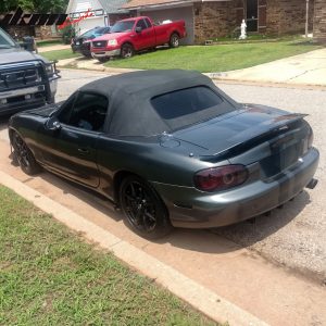 Fits 99-05 Mazda Miata IKON A Style Gloss Black 52" Rear Trunk Spoiler Wing Lip - Image 5