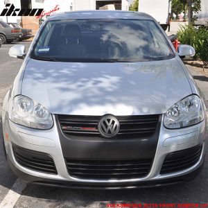 Fits 05-10 VW Golf GTI MK5 Jetta Euro Style Front Bumper Lip Spoiler Unpainted - Image 3