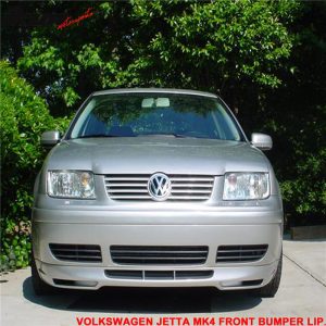 Fits 99-05 Volkswagen Jetta MK4 GLI Style Front Bumper Lip Spoiler Splitter PU - Image 3