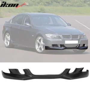 Fits 06-08 BMW E90 3 Series Sedan 4Dr AC-S Style Front Bumper Lip Spoiler Kit PU - Image 6