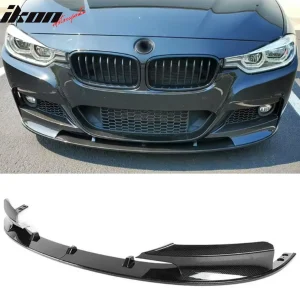 Fits 12-19 BMW F30 F31 3 Series 4DR MP Style Front Bumper Lip Carbon Fiber Print - Image 6