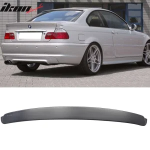 Fits 99-05 BMW E46 3-Series M3 Coupe AC Style Rear Roof Spoiler ABS Unpainted - Image 6