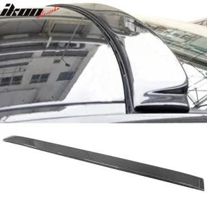 Fits 06-11 BMW 3 Series E90 Sedan AC Style Carbon Fiber CF Rear Roof Spoiler - Image 6