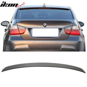 Fits 06-11 BMW 3 Series E90 Sedan 4Dr AC Style Rear Roof Window Spoiler Wing ABS - Image 6
