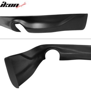 Fits 06-12 Lexus IS250 IS350 4Dr OE Style Rear Bumper Lip Matte Black - PP - Image 5