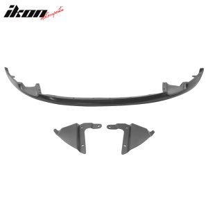 Fits 90-97 Mazda Miata MX5 RS Style Front Bumper Lip Spoiler Unpainted Black PU - Image 5
