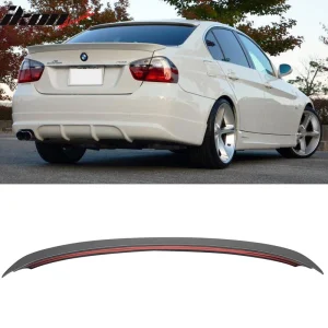 Fits 06-11 BMW 3-Series E90 Sedan AC Style Rear Trunk Spoiler Wing ABS Unpainted - Image 6