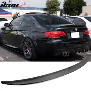 Fits 07-13 BMW 3 Series E92 3-Series Performance Trunk Spoiler Carbon Fiber CF - Image 5