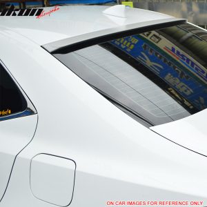 Fits 14-20 Lexus IS250 IS F XE30 IKON Style Rear Roof Spoiler Wing ABS Unpainted - Image 2