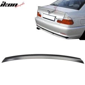 Fits 99-05 BMW E46 3-Series Sedan AC Style Rear Trunk Spoiler Wing ABS Unpainted - Image 5