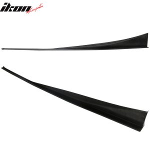 Fits 14-20 Lexus IS250 IS300 IS350 F Sport Style Side Skirts Rocker Panel Pair - Image 4