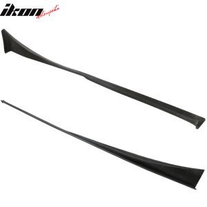 Fits 14-20 Lexus IS250 IS300 IS350 F Sport Style Side Skirts Rocker Panel Pair - Image 5