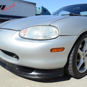 Fits 99-00 Mazda Miata MX-5 GV Style Front Bumper Lip Lower Spoiler Guard PU - Image 3