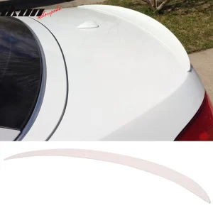 Fits 07-13 BMW 3 Series E93 M3 Style Trunk Spoiler Painted #A96 Mineral White - Image 6