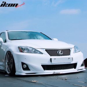 Fits 11-13 Lexus IS250 IS350 JDM Style Front Bumper Lip Spoiler Chin Splitter PP - Image 2