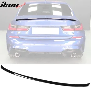 Fits 19-26 BMW G20 3-Series G80 M3 Trunk Spoiler M Performance Wing Gloss Black - Image 6