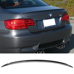 Fits 07-13 BMW E92 3 Series M3 Style Trunk Spoiler Painted #475 Black Sapphire - Image 6