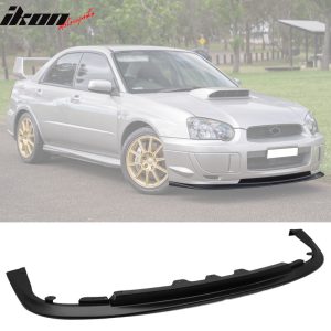 Fits 09-10 Lexus IS250 IS350 JP F-Sport Style Front Bumper Lip Spoiler Black PU - Image 29