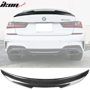 For 19-26 BMW 3-Series G20 G80 M3 PSM Style Rear Trunk Spoiler Wing Carbon Fiber - Image 6