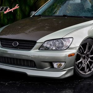 Fits 01-05 Lexus IS300 Base Sedan GR Style Front Bumper Lip Spoiler Splitter PU - Image 3