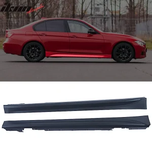 Fits 12-18 BMW 3 Series F30 F31 Wagon Sedan Side Skirts Extension Rocker Panels - Image 4